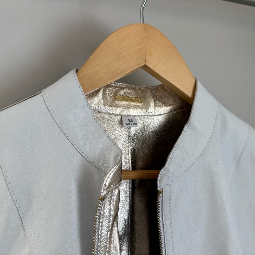 Lamarque CHAPIN Reversible Leather Bomber Jacket - Picture 6 of 9
